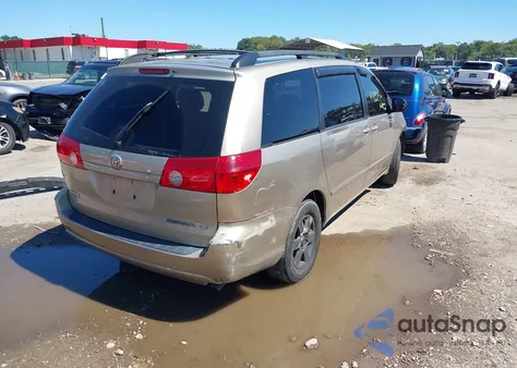 2008 Toyota Sienna Le из США, поврежденный, VIN 5TDZK23C48S105510